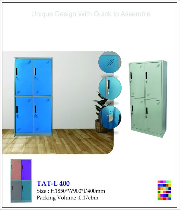 کمد 4 درب مونتاژی -TAT-L400